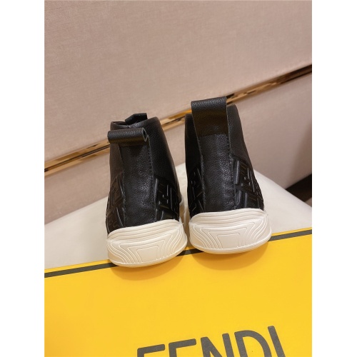 Replica Fendi High Tops Casual Shoes For Men #540021 $85.00 USD for Wholesale