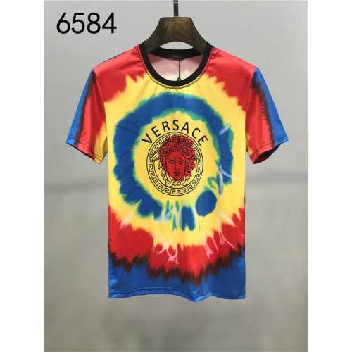 Versace T-Shirts Short Sleeved For Men #540072 $27.00 USD, Wholesale Replica Versace T-Shirts