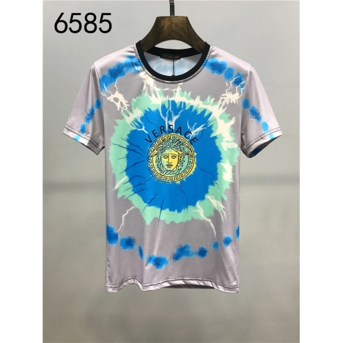 Versace T-Shirts Short Sleeved For Men #540073 $27.00 USD, Wholesale Replica Versace T-Shirts