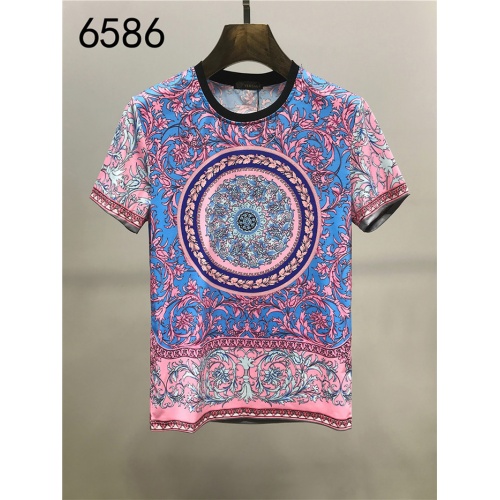 Versace T-Shirts Short Sleeved For Men #540074 $27.00 USD, Wholesale Replica Versace T-Shirts