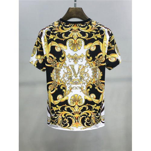 Replica Versace T-Shirts Short Sleeved For Men #540079 $27.00 USD for Wholesale