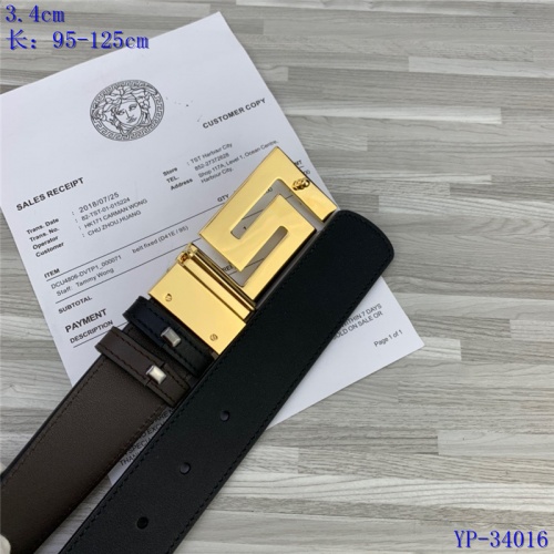 Replica Versace AAA Quality Belts #540203 $64.00 USD for Wholesale