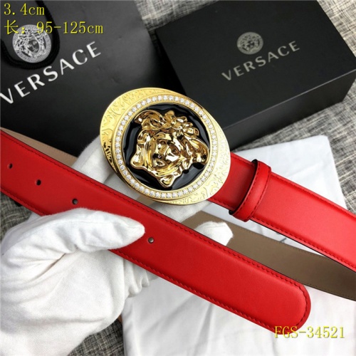 Replica Versace AAA Quality Belts #540208 $82.00 USD for Wholesale
