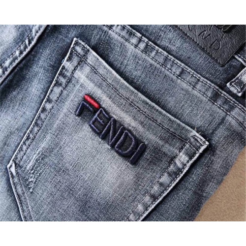 Replica Fendi Jeans For Men #540652 $43.00 USD for Wholesale