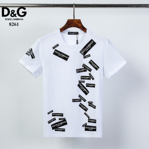 Dolce &amp; Gabbana D&amp;G T-Shirts Short Sleeved For Men #541046 $25.00 USD, Wholesale Replica Dolce &amp; Gabbana D&amp;G T-Shirts