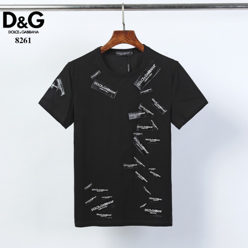 Dolce &amp; Gabbana D&amp;G T-Shirts Short Sleeved For Men #541047 $25.00 USD, Wholesale Replica Dolce &amp; Gabbana D&amp;G T-Shirts