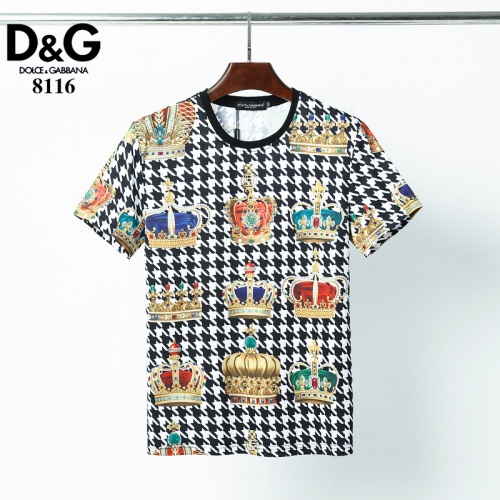 Dolce &amp; Gabbana D&amp;G T-Shirts Short Sleeved For Men #541048 $29.00 USD, Wholesale Replica Dolce &amp; Gabbana D&amp;G T-Shirts