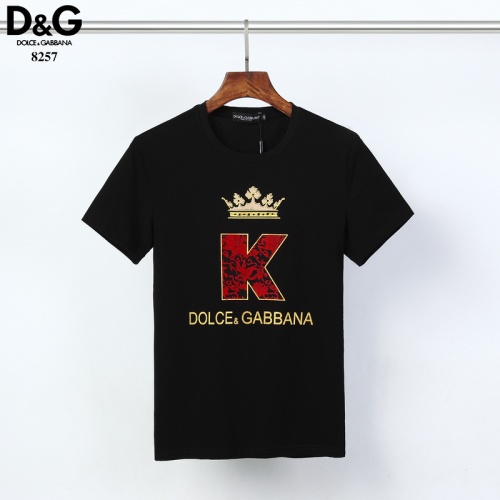 Dolce &amp; Gabbana D&amp;G T-Shirts Short Sleeved For Men #541056 $25.00 USD, Wholesale Replica Dolce &amp; Gabbana D&amp;G T-Shirts