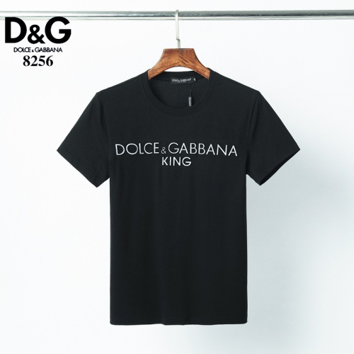 Dolce &amp; Gabbana D&amp;G T-Shirts Short Sleeved For Men #541057 $25.00 USD, Wholesale Replica Dolce &amp; Gabbana D&amp;G T-Shirts