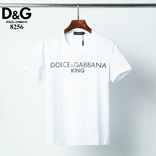 Dolce &amp; Gabbana D&amp;G T-Shirts Short Sleeved For Men #541058 $25.00 USD, Wholesale Replica Dolce &amp; Gabbana D&amp;G T-Shirts