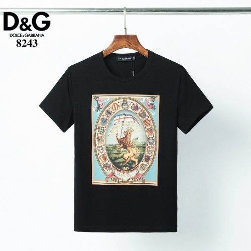 Dolce &amp; Gabbana D&amp;G T-Shirts Short Sleeved For Men #541082 $29.00 USD, Wholesale Replica Dolce &amp; Gabbana D&amp;G T-Shirts