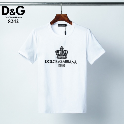 Dolce &amp; Gabbana D&amp;G T-Shirts Short Sleeved For Men #541085 $25.00 USD, Wholesale Replica Dolce &amp; Gabbana D&amp;G T-Shirts
