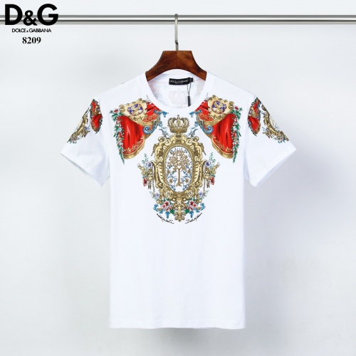 Dolce &amp; Gabbana D&amp;G T-Shirts Short Sleeved For Men #541150 $29.00 USD, Wholesale Replica Dolce &amp; Gabbana D&amp;G T-Shirts