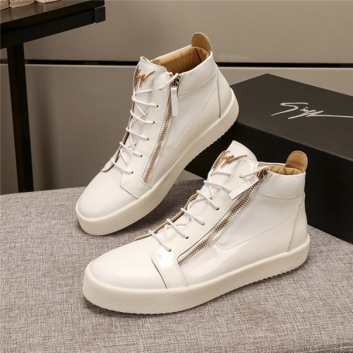 Giuseppe Zanotti High Tops Shoes For Men #541452 $85.00 USD, Wholesale Replica Giuseppe Zanotti High Tops Shoes