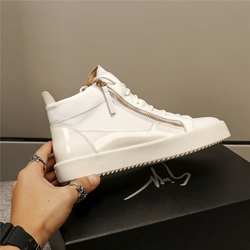Replica Giuseppe Zanotti High Tops Shoes For Men #541452 $85.00 USD for Wholesale