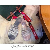 $45.00 USD Giuseppe Zanotti GZ Leather Shoes For Women #535822