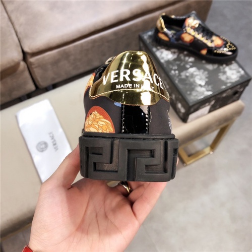 Replica Versace Casual Shoes For Men #541756 $76.00 USD for Wholesale