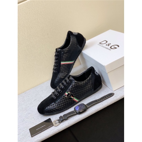 Dolce &amp; Gabbana D&amp;G Casual Shoes For Men #541757 $80.00 USD, Wholesale Replica Dolce &amp; Gabbana D&amp;G Casual Shoes