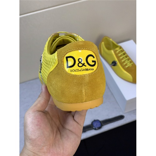 Replica Dolce & Gabbana D&G Casual Shoes For Men #541758 $80.00 USD for Wholesale
