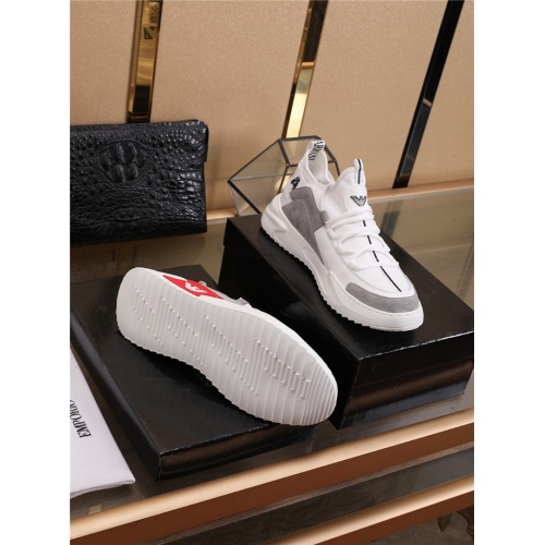 Replica Armani Casual Shoes For Men #542140 $80.00 USD for Wholesale