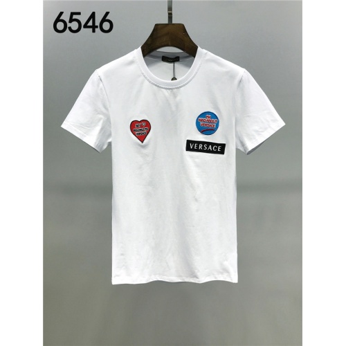 Versace T-Shirts Short Sleeved For Men #542193 $25.00 USD, Wholesale Replica Versace T-Shirts