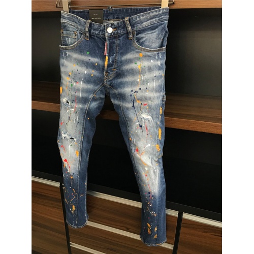 Replica Dsquared Jeans For Men #542618 $56.00 USD for Wholesale