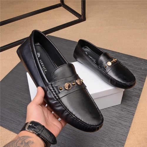 Versace Casual Shoes For Men #542770 $76.00 USD, Wholesale Replica Versace Shoes