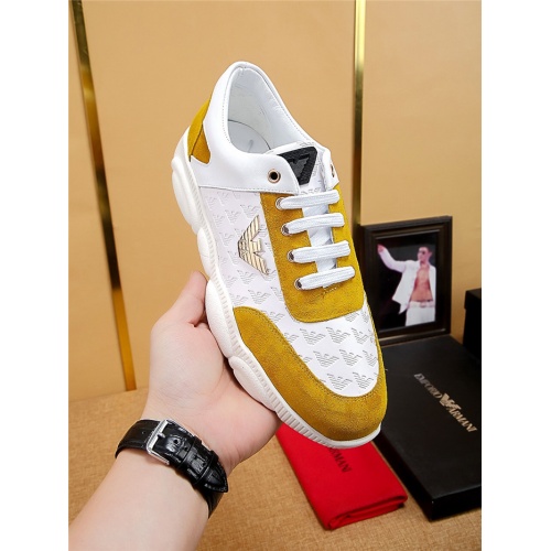 Replica Armani Casual Shoes For Men #542878 $76.00 USD for Wholesale