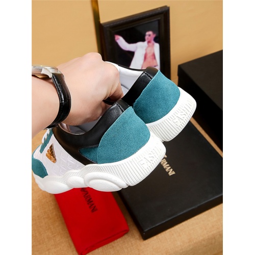 Replica Armani Casual Shoes For Men #542879 $76.00 USD for Wholesale