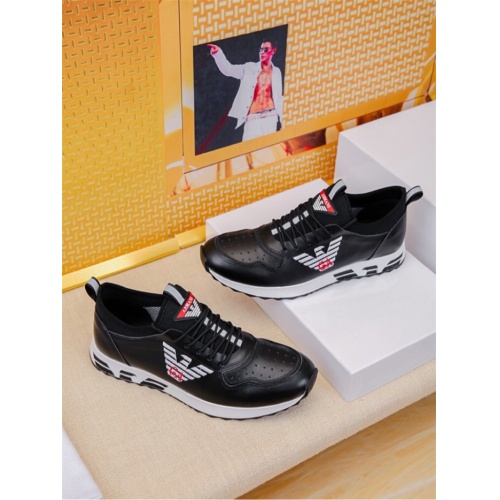 Armani Casual Shoes For Men #542882 $76.00 USD, Wholesale Replica Armani Casual Shoes