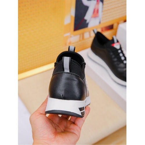 Replica Armani Casual Shoes For Men #542882 $76.00 USD for Wholesale