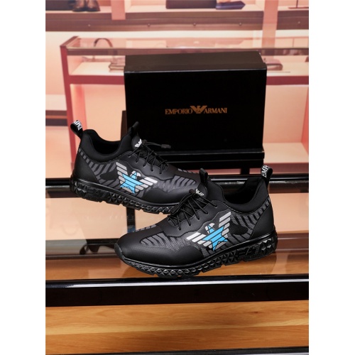 Armani Casual Shoes For Men #542884 $72.00 USD, Wholesale Replica Armani Casual Shoes
