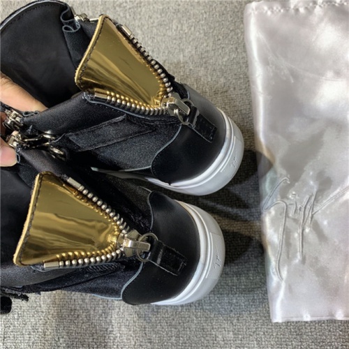 Replica Giuseppe Zanotti High Tops Shoes For Women #542934 $98.00 USD for Wholesale