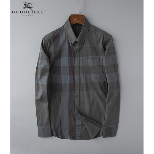 Burberry Shirts Long Sleeved For Men #543260 $43.00 USD, Wholesale Replica Burberry Shirts