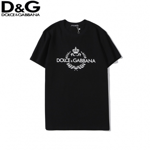 Dolce &amp; Gabbana D&amp;G T-Shirts Short Sleeved For Unisex #543449 $29.00 USD, Wholesale Replica Dolce &amp; Gabbana D&amp;G T-Shirts