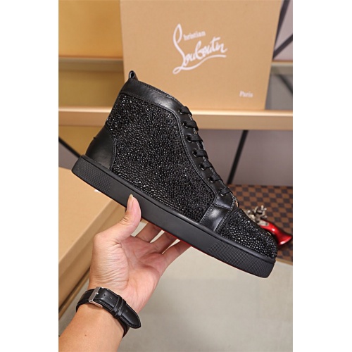 Replica Christian Louboutin High Tops Shoes For Men #543724 $82.00 USD for Wholesale