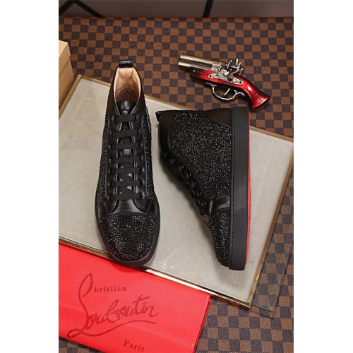 Christian Louboutin High Tops Shoes For Women #543747 $82.00 USD, Wholesale Replica Christian Louboutin High Top Shoes