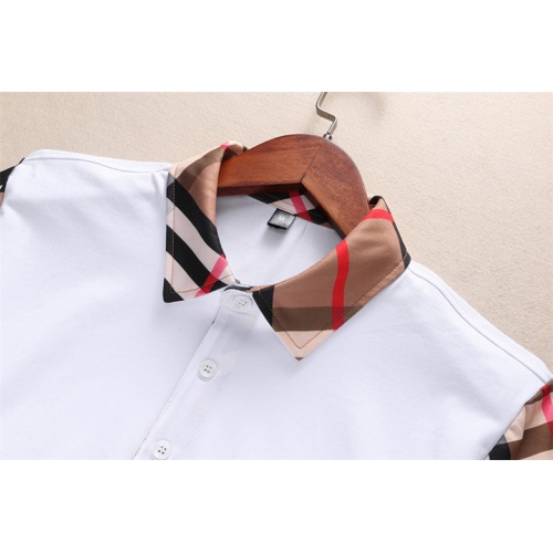 Replica Burberry T-Shirts Short Sleeved For Men #544245 $30.00 USD for Wholesale