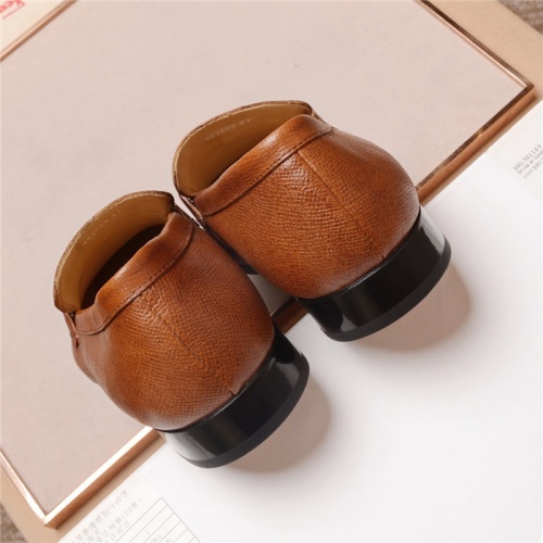 Replica Salvatore Ferragamo Leather Shoes For Men #545026 $105.00 USD for Wholesale