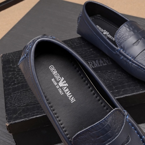 Replica Armani Casual Shoes For Men #545544 $76.00 USD for Wholesale