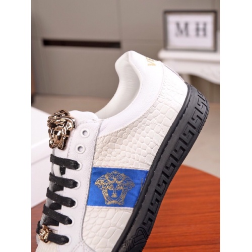 Replica Versace Casual Shoes For Men #545593 $76.00 USD for Wholesale