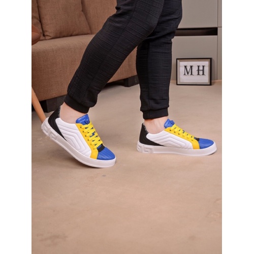 Replica Versace Casual Shoes For Men #545606 $80.00 USD for Wholesale