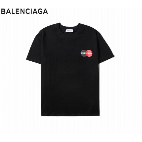 Replica Balenciaga T-Shirts Short Sleeved For Unisex #545661 $27.00 USD for Wholesale