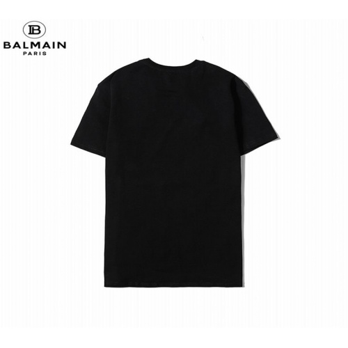 Replica Balmain T-Shirts Short Sleeved For Unisex #545665 $25.00 USD for Wholesale