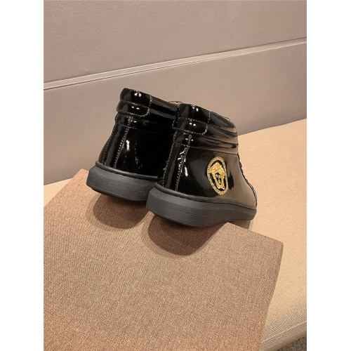 Replica Versace High Tops Shoes For Men #545896 $80.00 USD for Wholesale