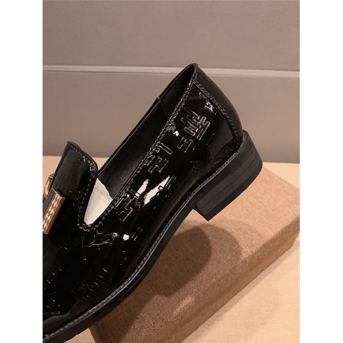 Replica Hermes Leather Shoes For Men #545897 $80.00 USD for Wholesale