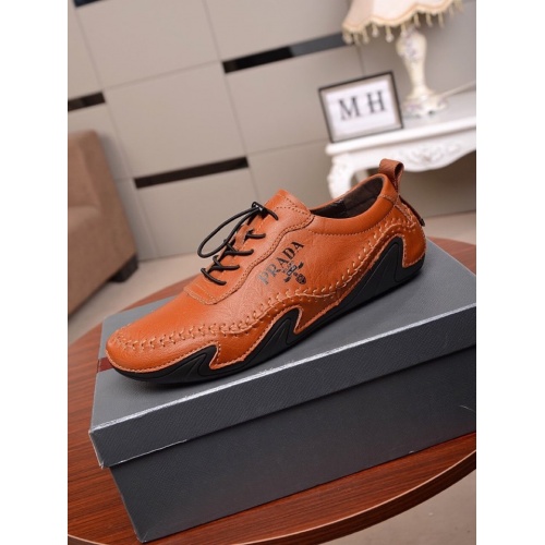 Prada Casual Shoes For Men #546096 $76.00 USD, Wholesale Replica Prada Casual Shoes