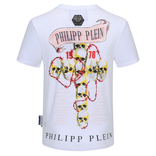 Replica Philipp Plein PP T-Shirts Short Sleeved For Men #546190 $32.00 USD for Wholesale