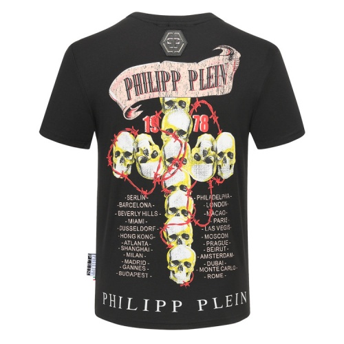 Replica Philipp Plein PP T-Shirts Short Sleeved For Men #546191 $32.00 USD for Wholesale