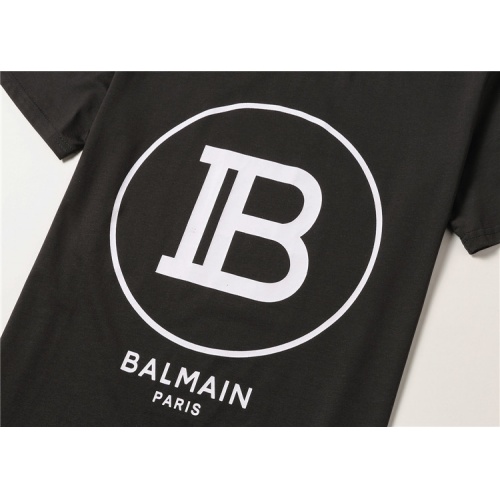 Replica Balmain T-Shirts Short Sleeved For Men #546226 $25.00 USD for Wholesale